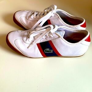 Lacoste Shoes Lace Up Sneakers Men Size 8
